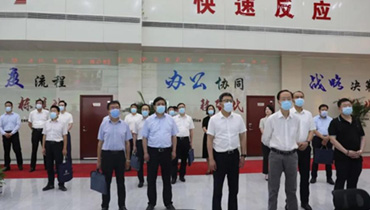 市人大常委會(huì)黨組書記、主任韓金峰到公司調(diào)研